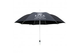 鋁合金拉簧纖維骨高檔傘系列-江門市千千傘業有限公司-23寸高爾夫傘